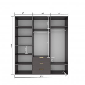 Шкаф Фиеста