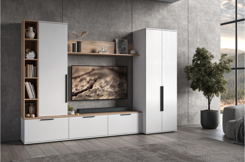 Шкаф Филеста 2-ств. белый