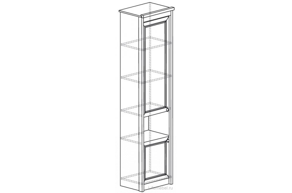 Шкаф Флоренция 643 дуб оксфорд