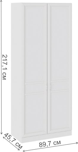 Шкаф Франческа СМ-312.07.022 дуб седан