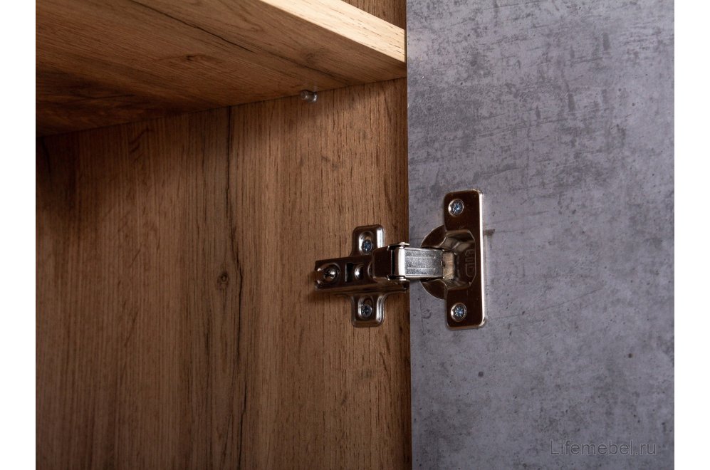 Шкаф Хелен 2213 дуб ватан / бетон чикаго