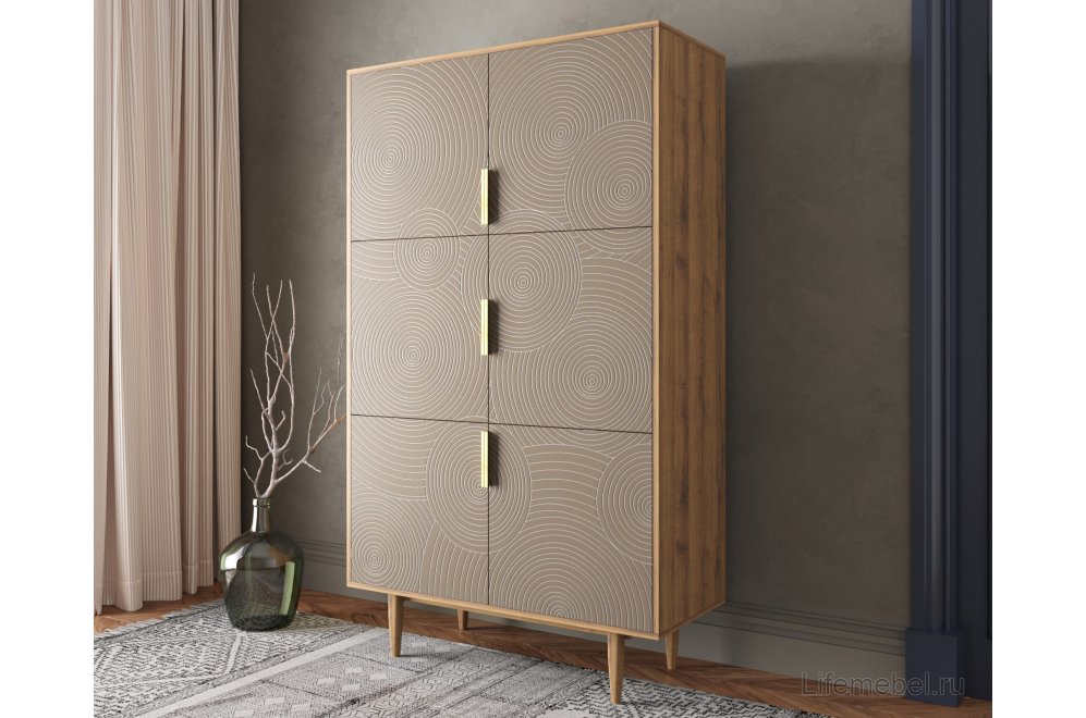 Шкаф Лайн (Line) R20/beige Бежевый