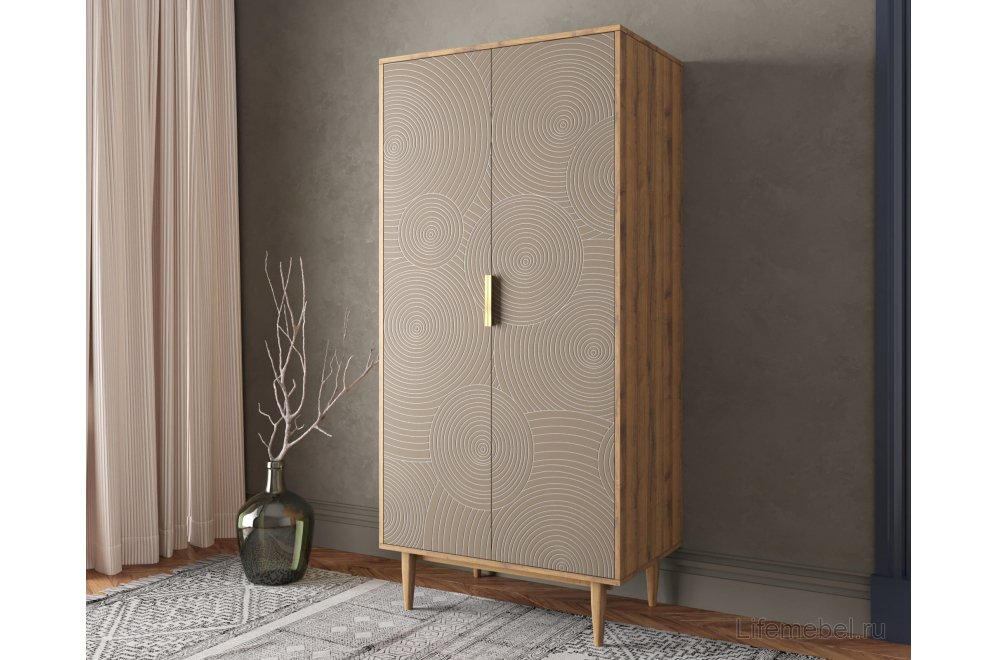 Шкаф Лайн (Line) R24/beige Бежевый