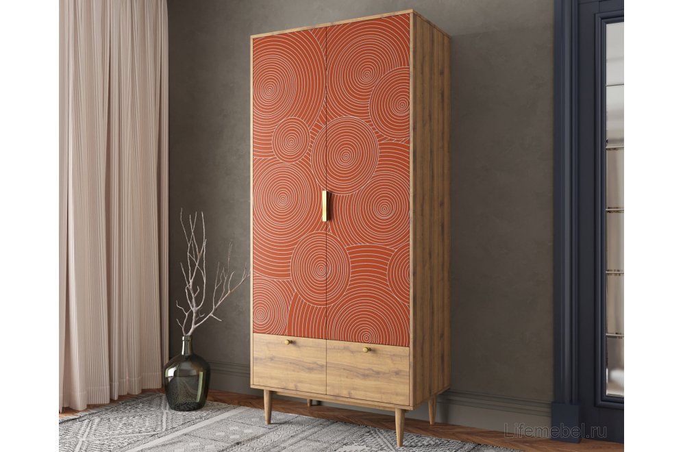 Шкаф Лайн (Line) R26/red красный