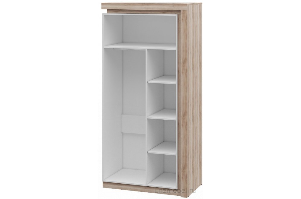 Шкаф Люмен 24 дуб сакраменто / белый
