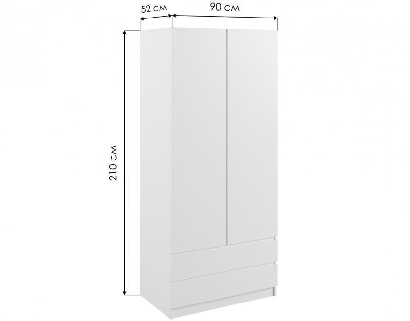 Шкаф Мадера ШМ ЛДСП дуб сонома