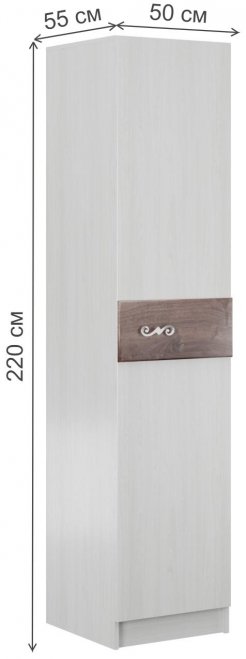 Шкаф Мадлен ясень анкор светлый / дуб бомонд