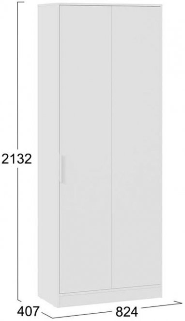 Шкаф Марли угловый белый