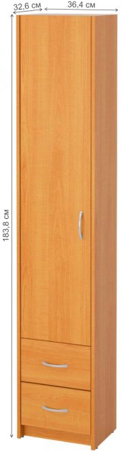 Шкаф Милана-14 левый груша