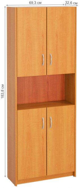 Шкаф Милана-15 груша