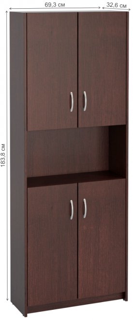 Шкаф Милана-15 венге