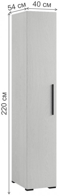 Шкаф Модена МШ-21 ясень анкор светлый