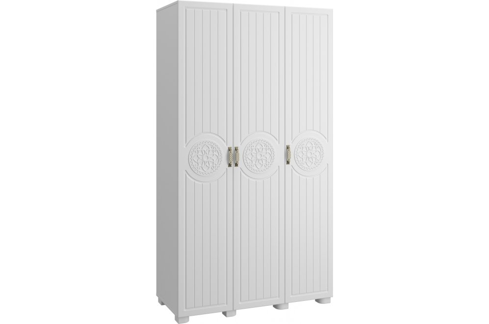 Шкаф Монблан МБ-24К глухой белое дерево