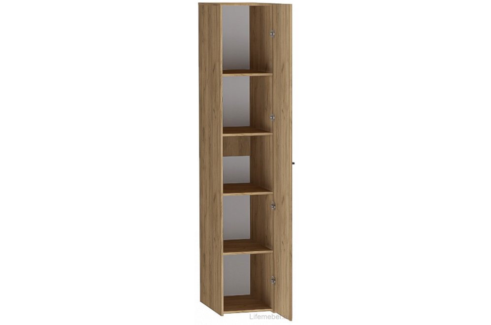 Шкаф МС Квадро П-1 дуб крафт золотой