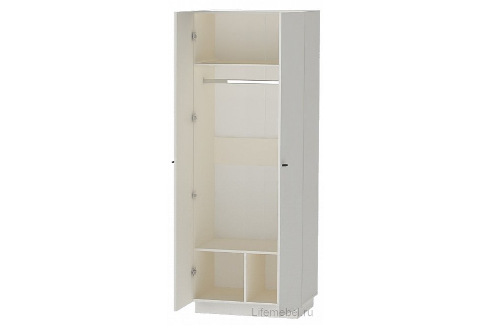 Шкаф МС Квадро Шк-1 миндаль