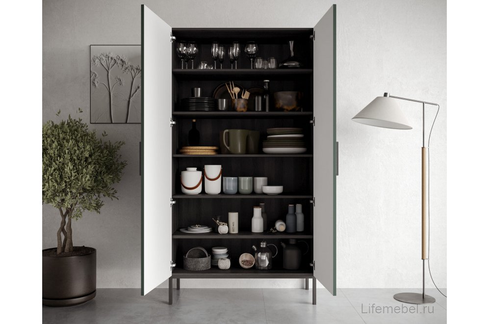 Шкаф Николь (Nicole) NEM091G Зеленый