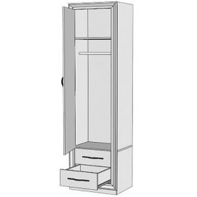 Шкаф Нобиле Пл-60/60 ШШ