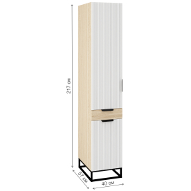 Шкаф Норд Лофт Line П1Я-400