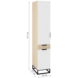 Шкаф Норд Лофт П1Я-400