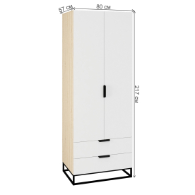 Шкаф Норд ШК2Я-800 Лофт