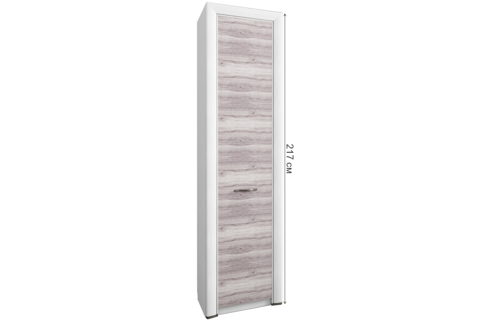 Шкаф Olivia 1DT L дуб анкона