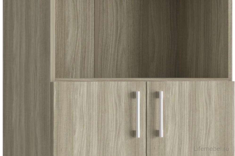 Шкаф ОФ-301К блэквуд сатиновый