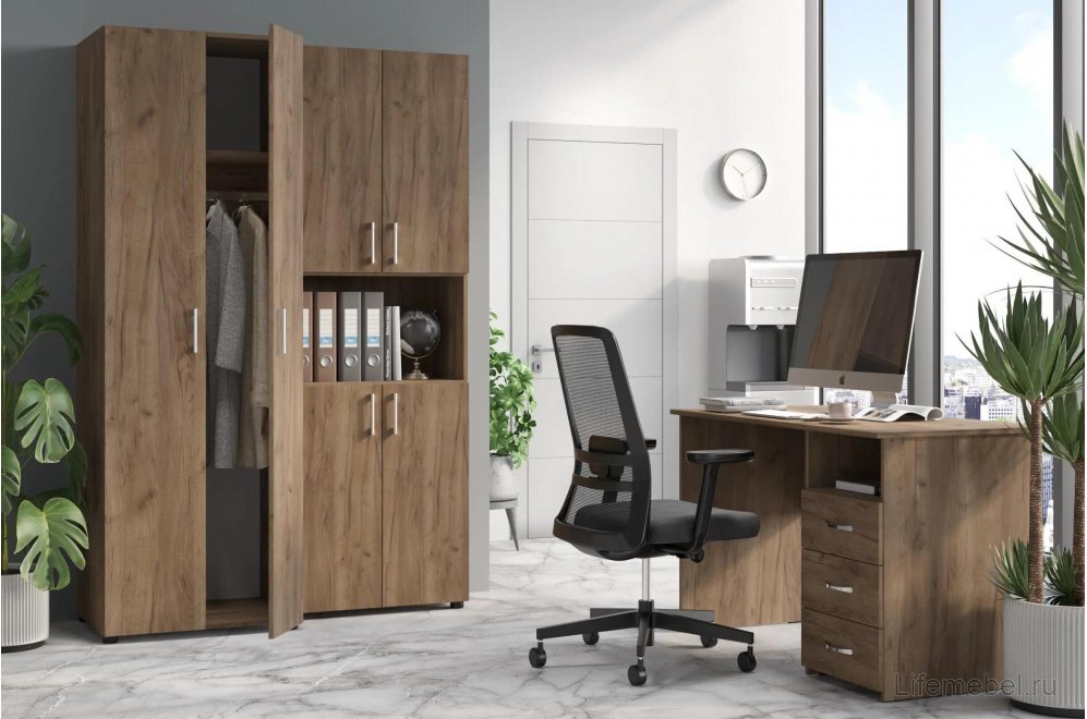 Шкаф ОФ-301К дуб крафт табачный