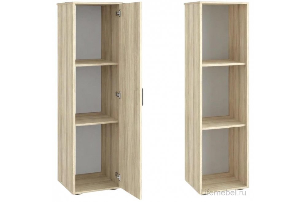 Шкаф-пенал Оскар ОС-01 блэквуд ячменный