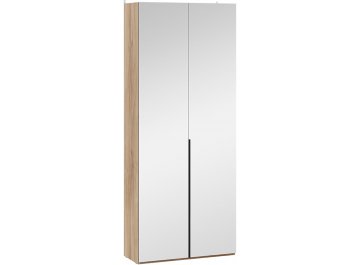 Платяной шкаф Порто СМ-393.07.004 белый жемчуг / белый жемчуг