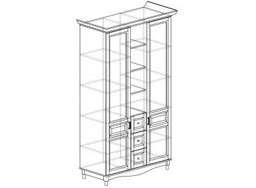 Шкаф Прованс №400