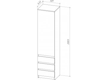 Шкаф Рунтроп ШКВ-1