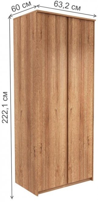 Шкаф Шервуд Ш16а дуб ривьера