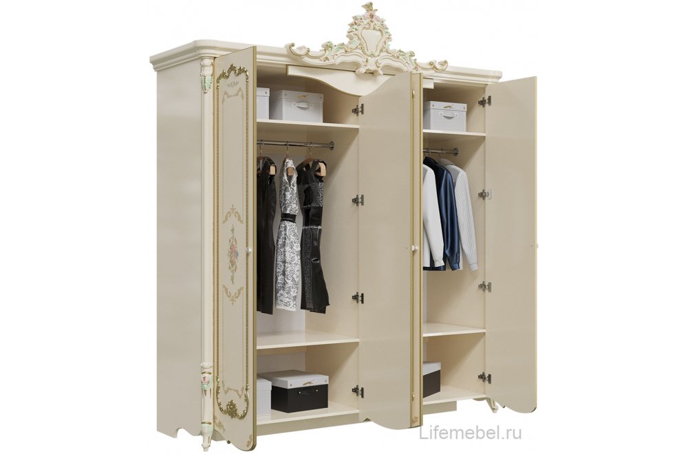 Шкаф Шейх 206 слоновая кость