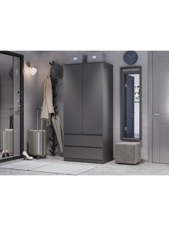 Шкаф Симпл ШК-03 графит