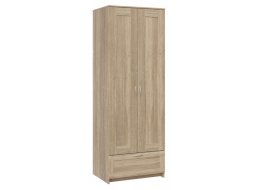 Шкаф Сириус двухдверный с выдвижным ящиком дуб сонома