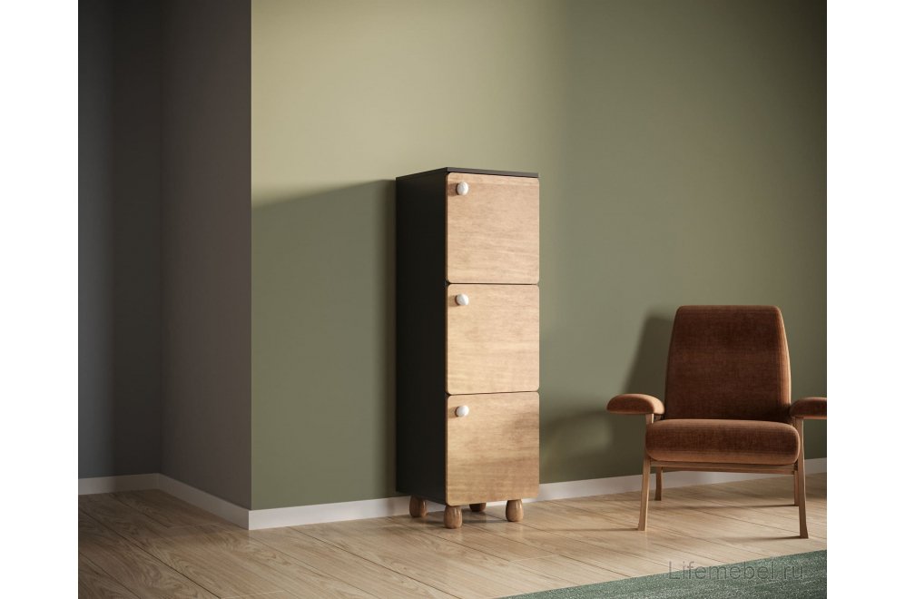 Шкаф Сплит (Split) SP20 коричневый