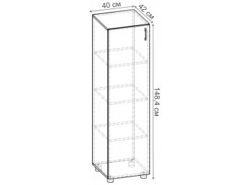Шкаф Шкаф 400 СТ.041.400-01