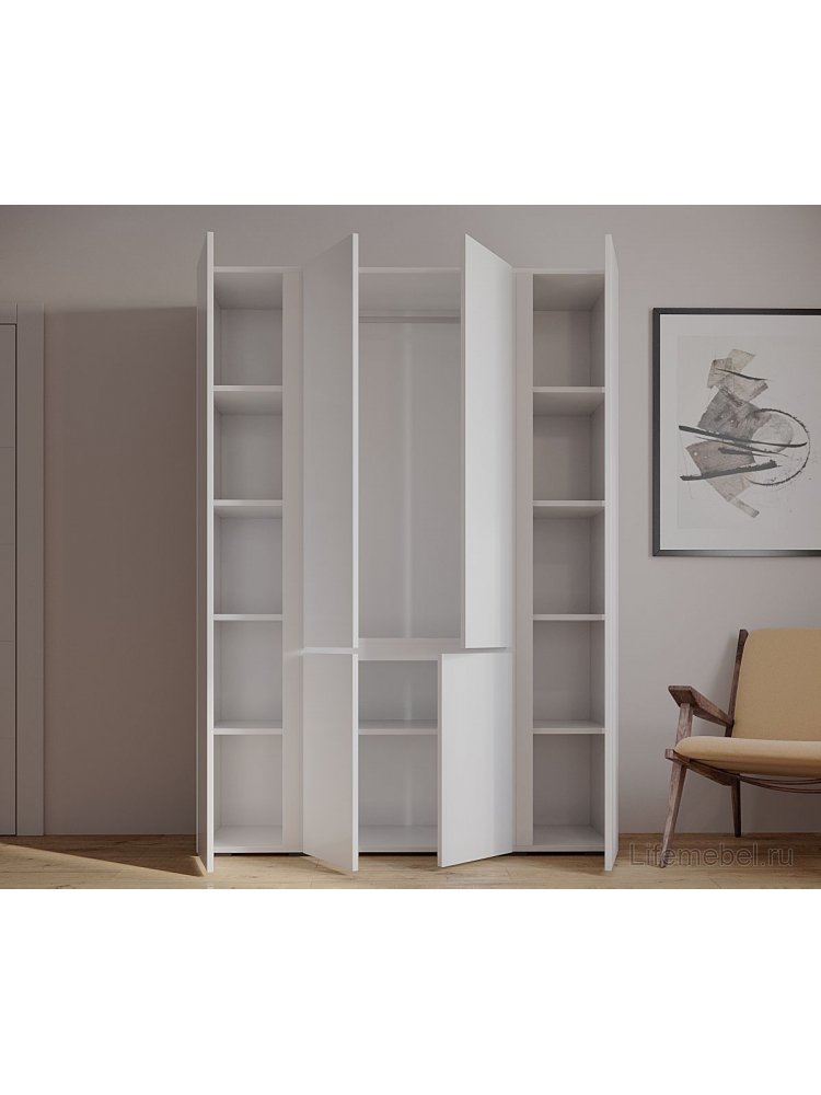 Шкаф Сура 2 150 белый