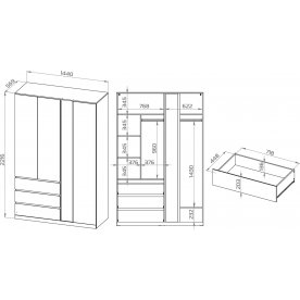 Шкаф Варма Стор 144