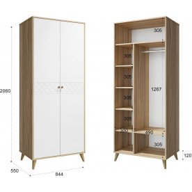 Шкаф Велламо ВО-06