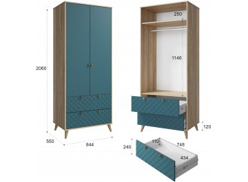 Шкаф Велламо