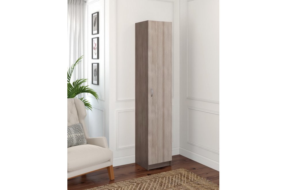 Шкаф Веста-14 ясень темный / ясень светлый