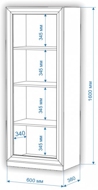 Шкаф ВтН-ФГД К карамель / крем