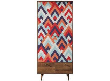 Шкаф Воаб орех / принт 2