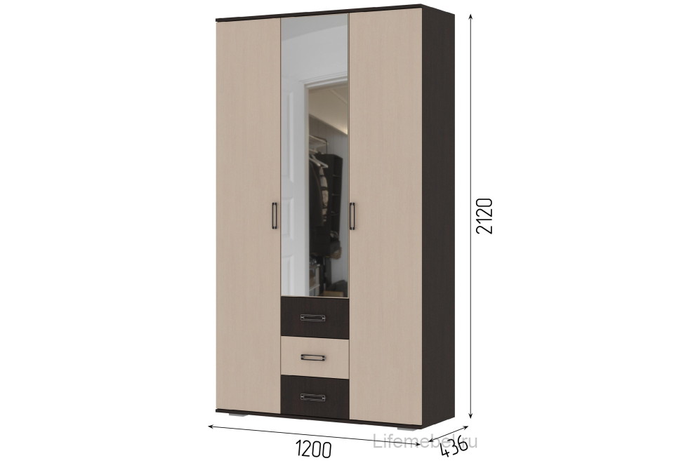 Шкаф Янина белфорт / венге