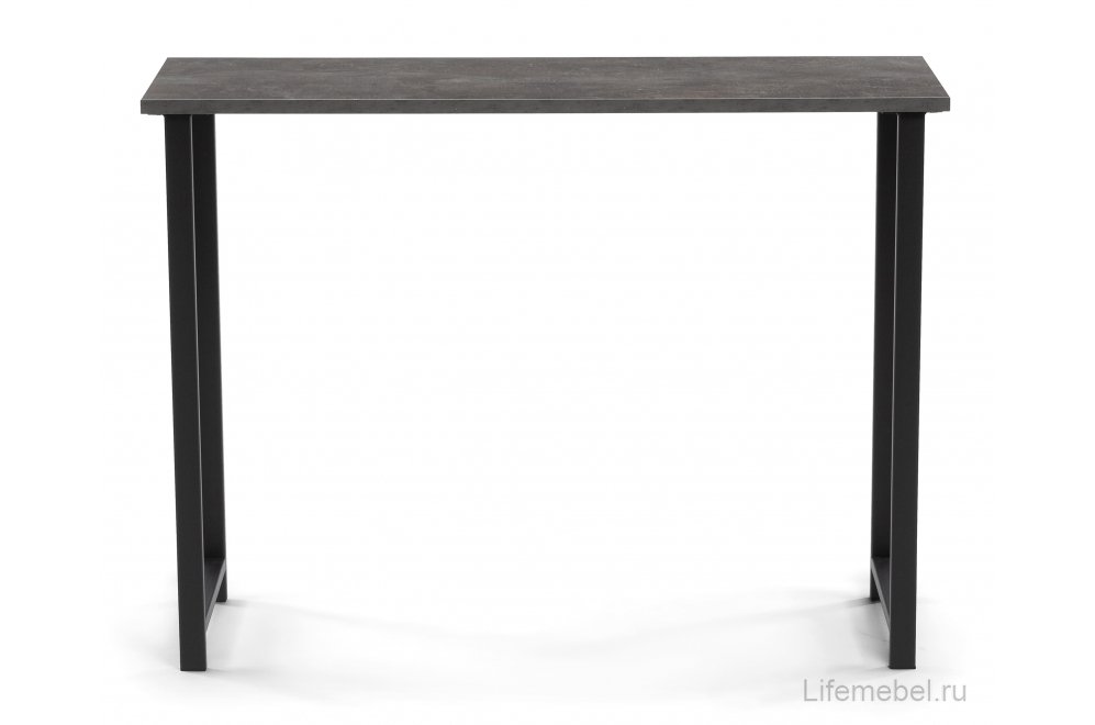 Барная стойка Дилан Лофт 120х40х90 бетон темный