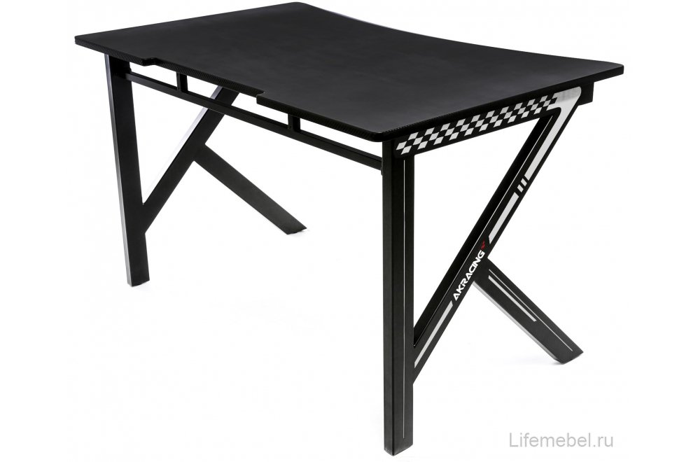 Компьютерный стол AKRacing Gaming Desk black / white