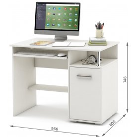 Компьютерный стол Амбер-1К