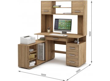 Компьютерный стол Амбер-23Я