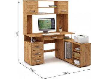 Компьютерный стол Амбер-24Я